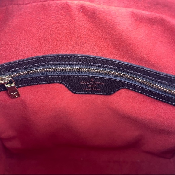 LOUIS VUITTON Damier Canvas Triana Bag 💯 Authentic - Picture 12 of 13